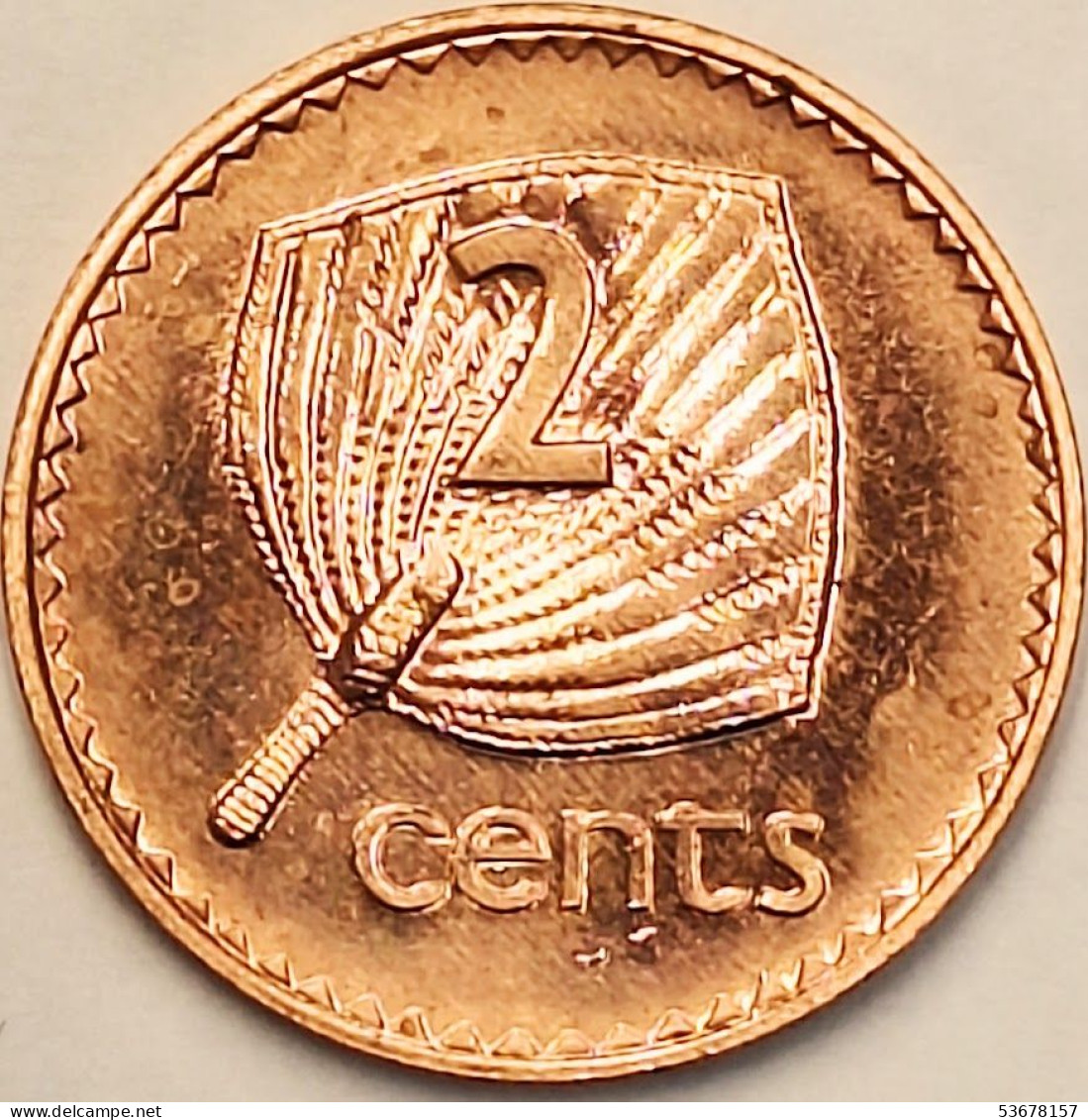 Fiji - 2 Cents 2001, KM# 50a (#3878) - Fidschi