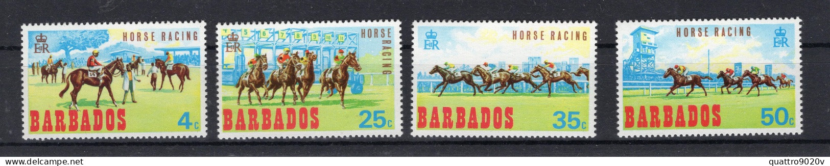 1969. Horse Racing. MNH (**) - Barbados (1966-...)