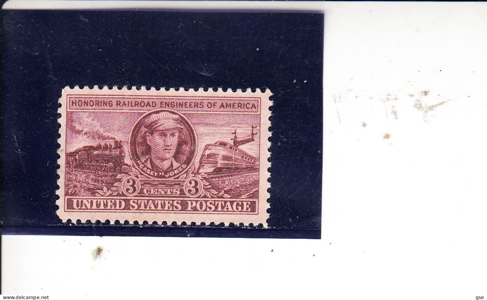 STATI UNITI  1950 - Yvert   540° - Treni - Used Stamps