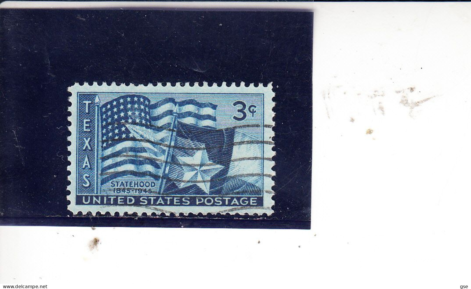 STATI UNITI  1945 - Yvert   490° -  Texsas - Used Stamps