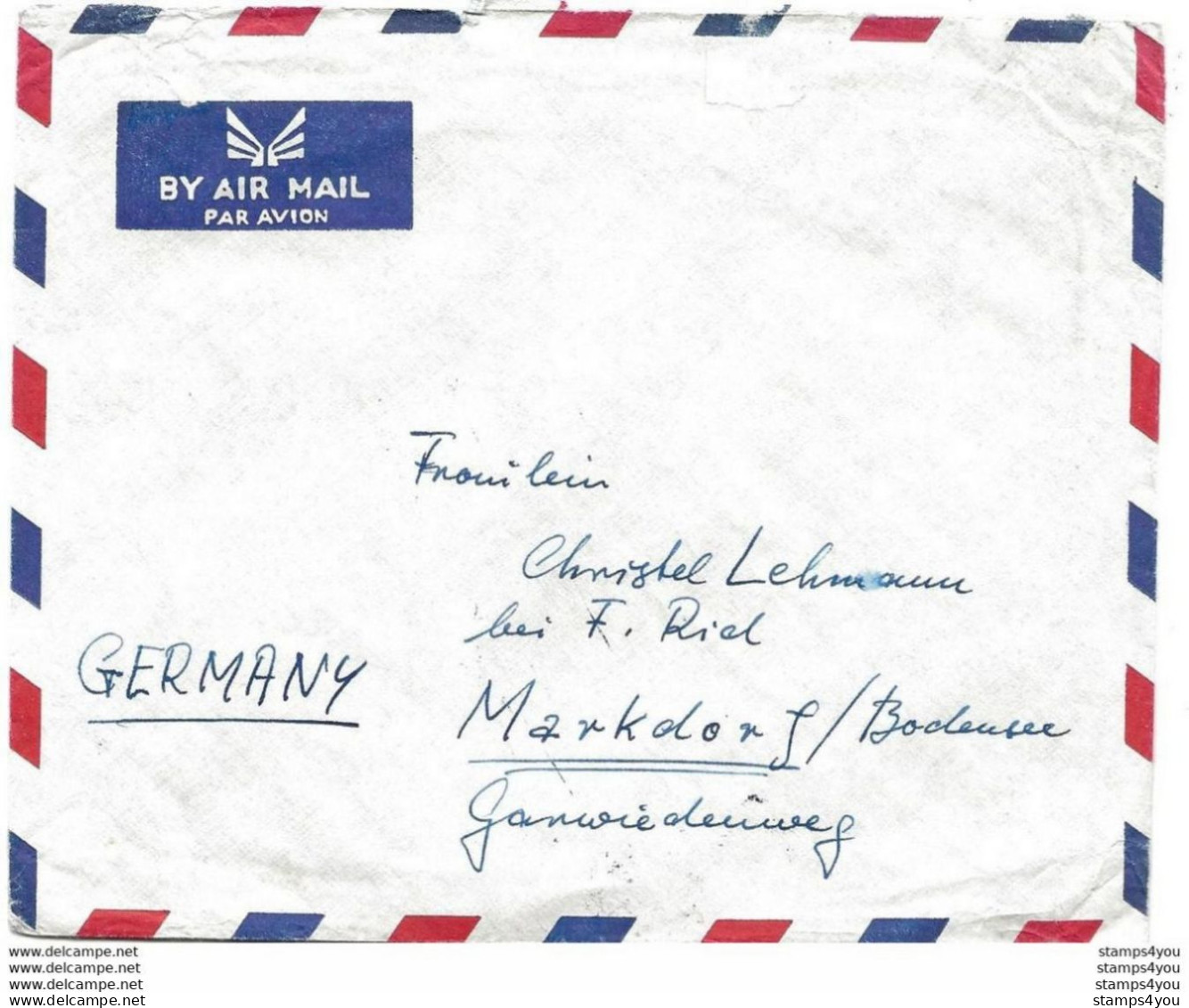 239 - 17 - Enveloppe Envoyée De Jeddah En Allemagne - Arabia Saudita