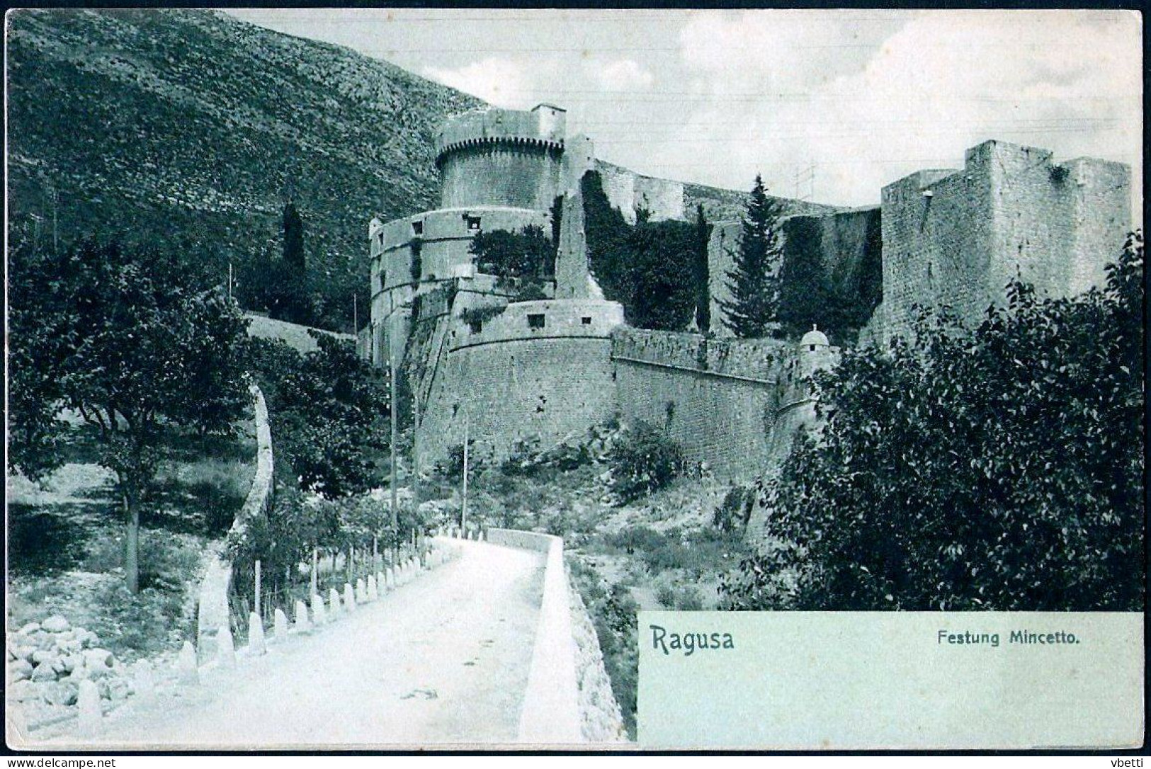 Croatia / Hrvatska: Dubrovnik (Ragusa), Festung Mincetto - Croazia