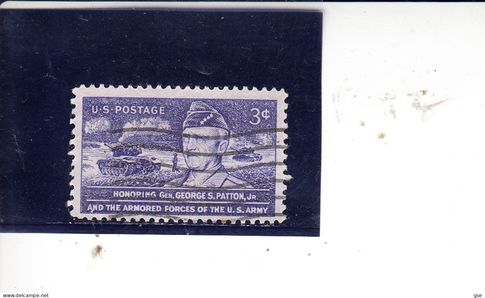 STATI UNITI  1953 - Yvert    577° -  Patton - Used Stamps