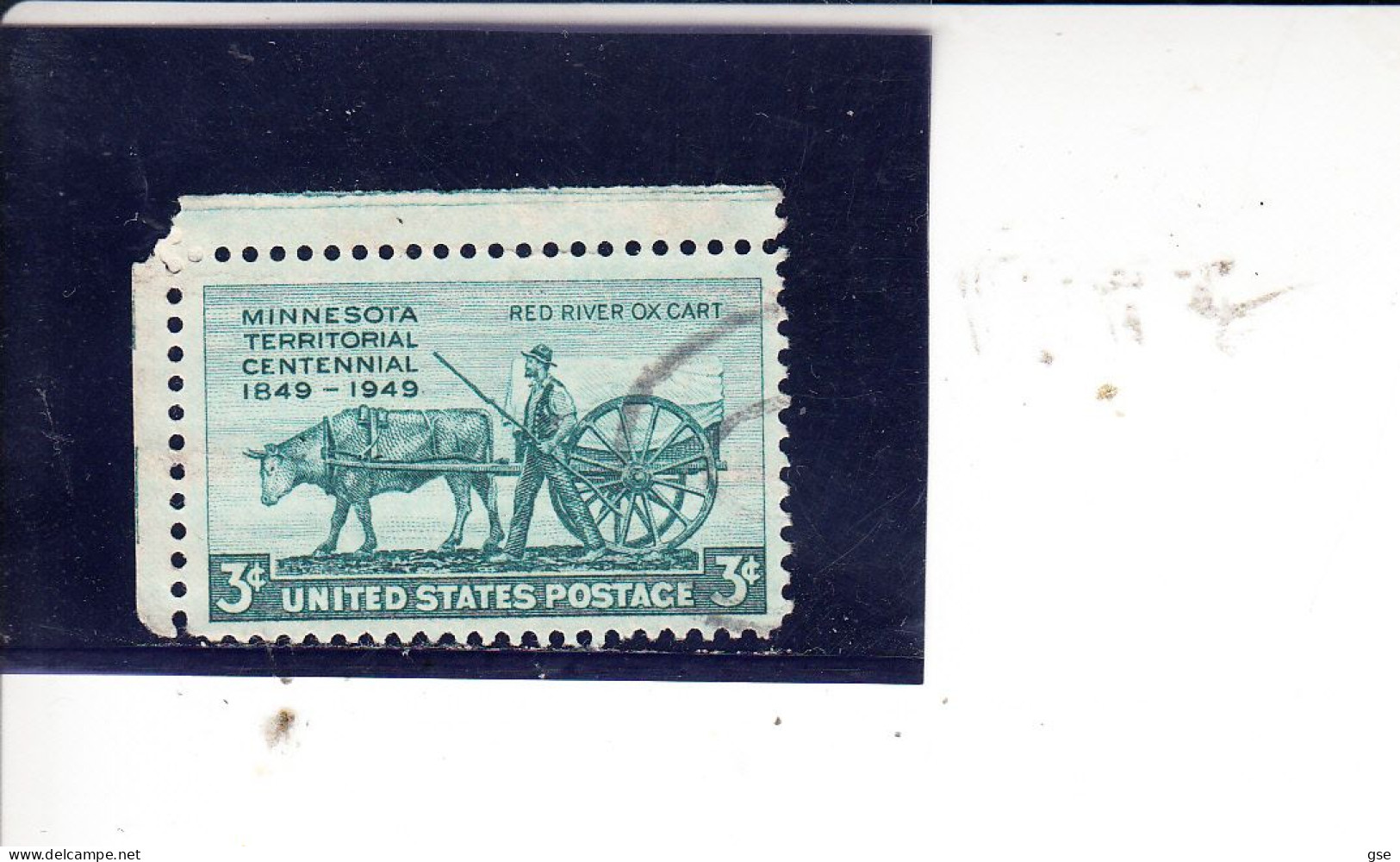 STATI UNITI  1949 - Yvert   532° -  Minnesota - Used Stamps