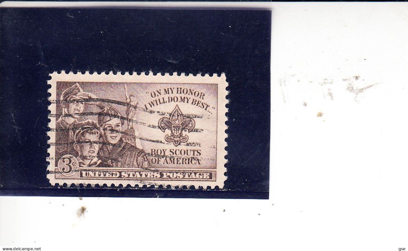 STATI UNITI  1950 - Yvert   546 -  Boy Scout - Used Stamps