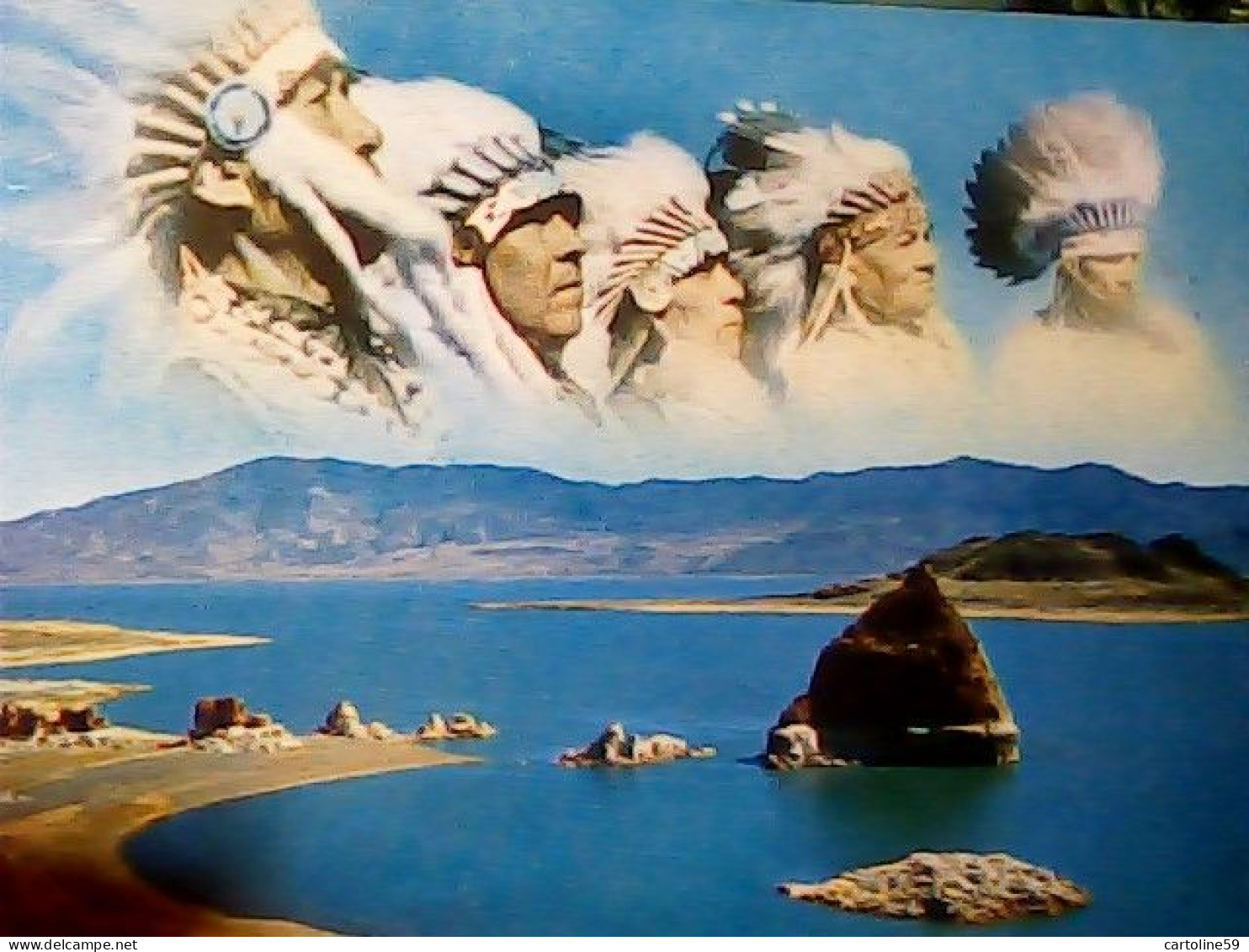 INDIANI PYRAMID LAKE NEVADA USA  B1965 JV5728 - Other & Unclassified