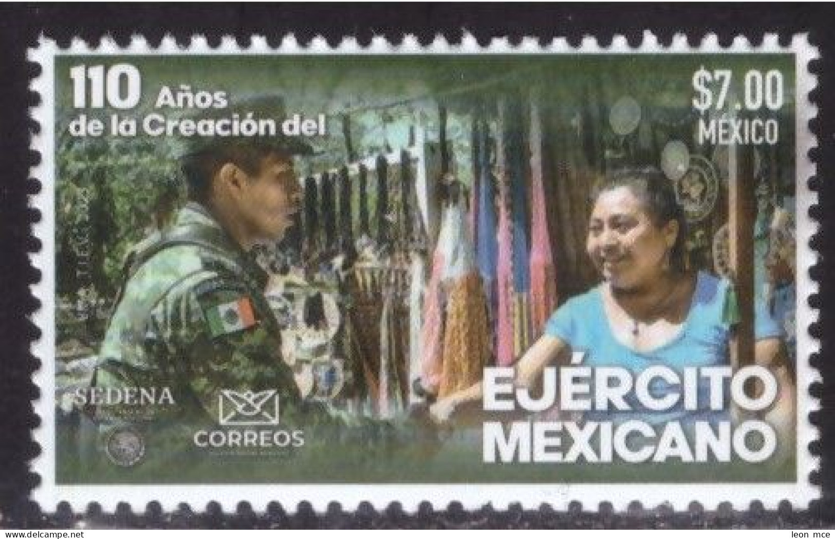 2023 MÉXICO EJÉRCITO MEXICANO, MNH STAMP  MEXICAN ARMY - Mexico