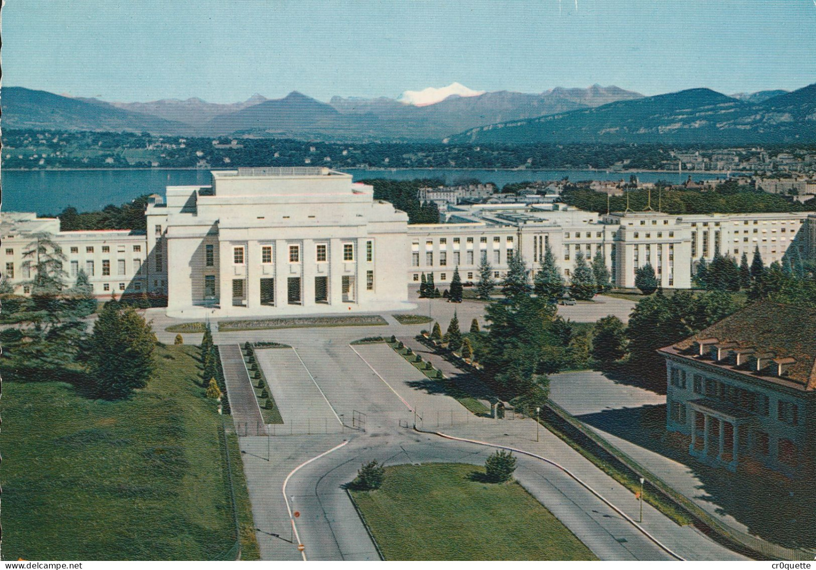 # SUISSE - GENEVE / 14 CARTES POSTALES en 1952