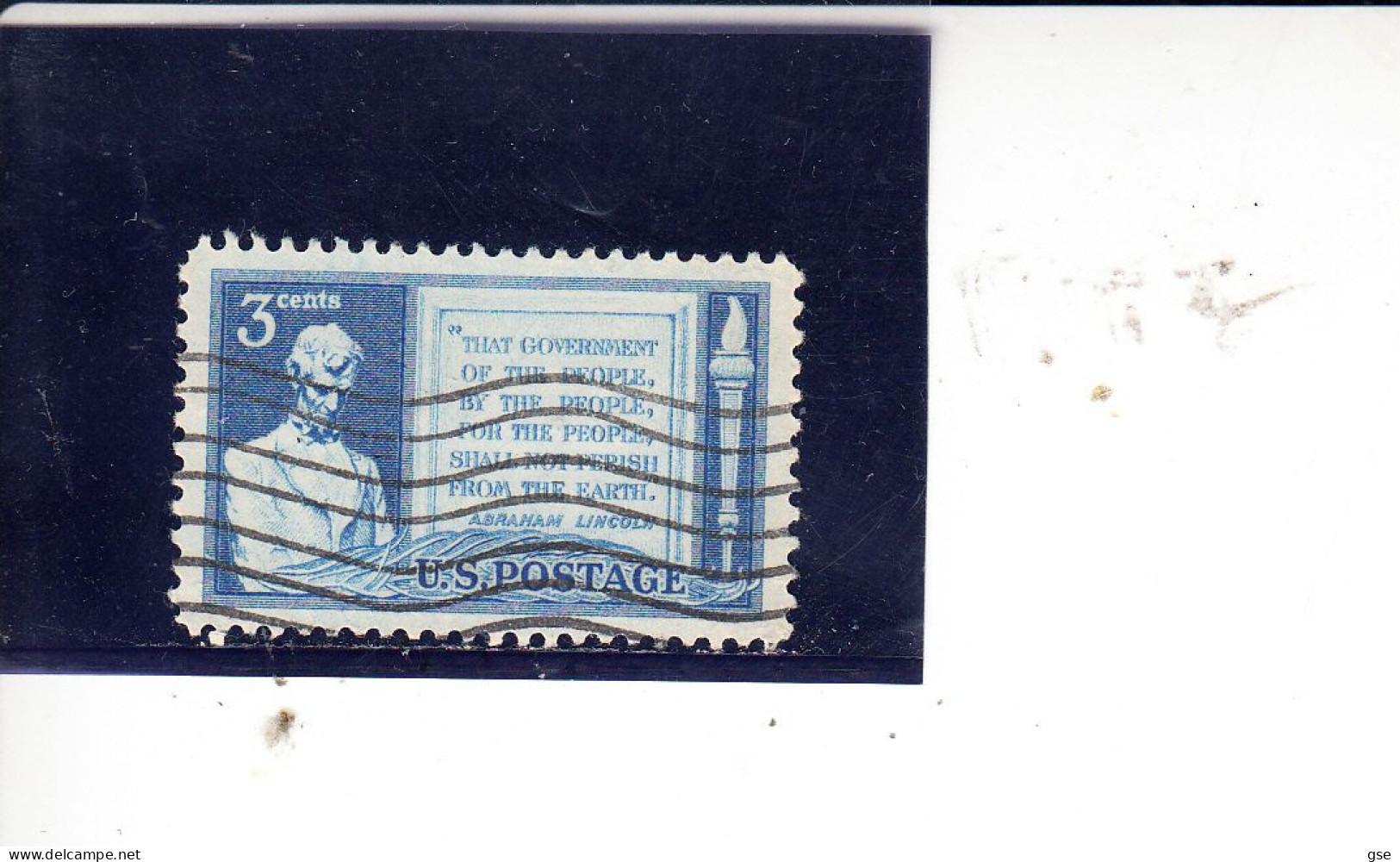 STATI UNITI  1945 - Yvert  529° - Lincoln - Used Stamps