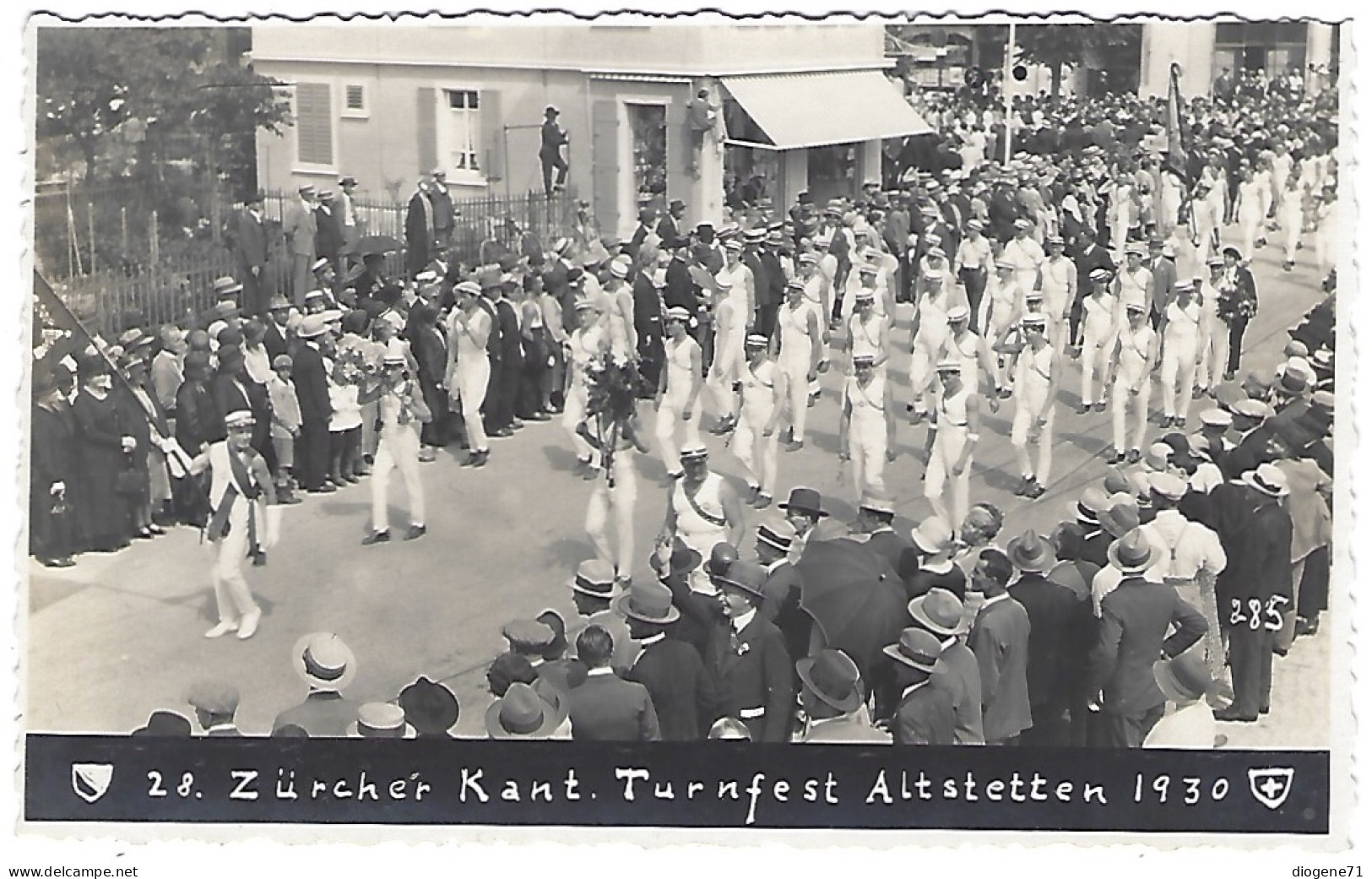 28. Zürcher Kant. Turnfest Altstetten 1930 - Gymnastique