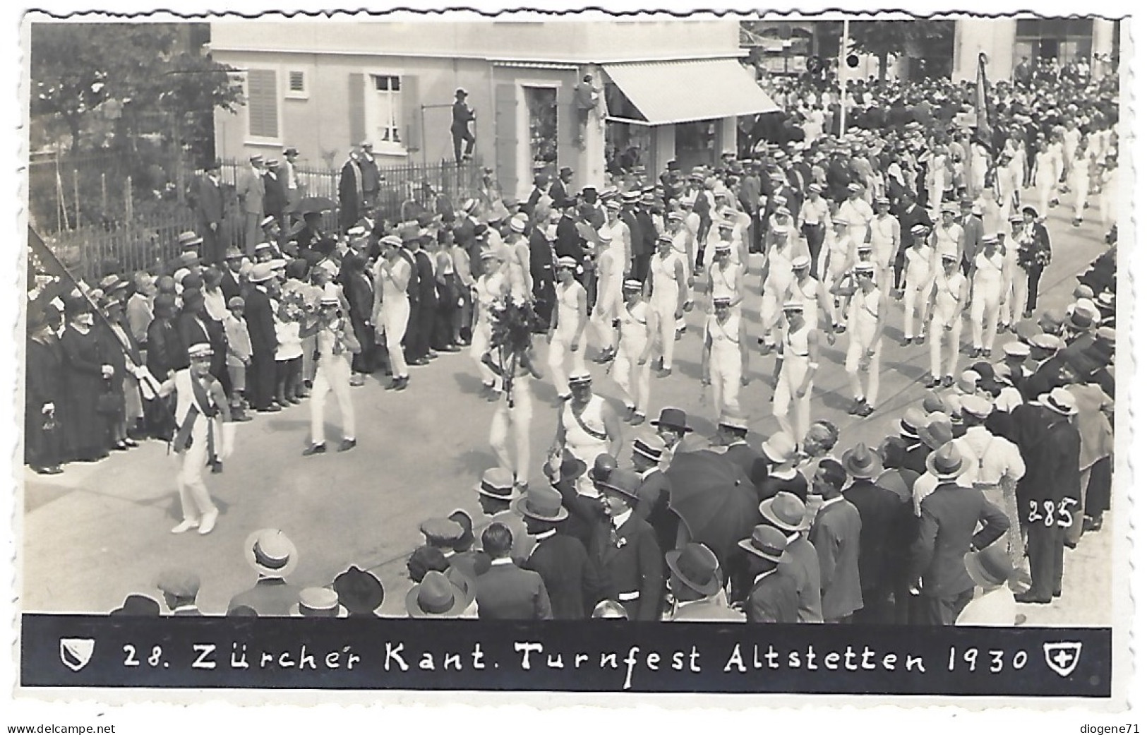 28. Zürcher Kant. Turnfest Altstetten 1930 - Gimnasia