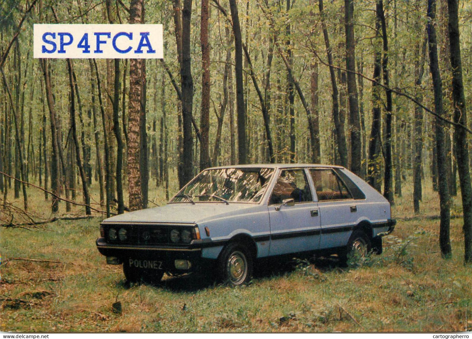 Polish Amateur Radio Station QSL Card Poland SP4FCA - Radio Amateur