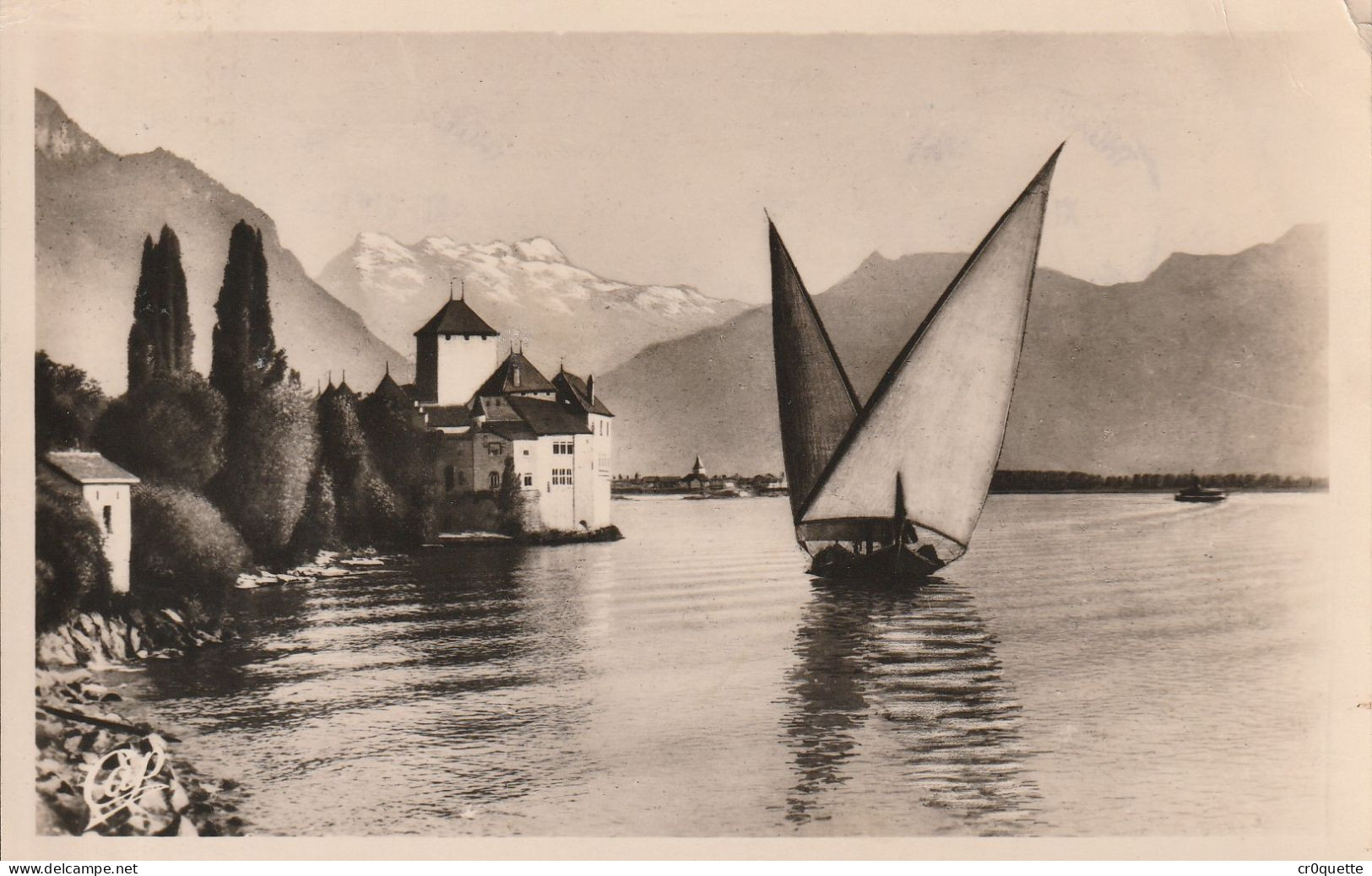 # SUISSE / MULTIVUES - LAC LEMAN - CHÂTEAU De CHILLON - DENT Du MIDI (lot De 9 CP) - Autres & Non Classés