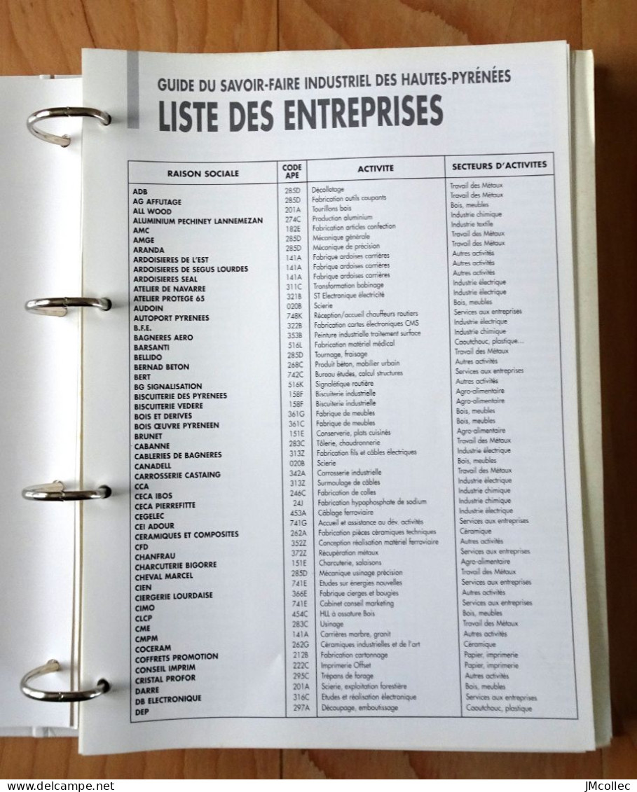 Guide Du Savoir Faire Industriel Des Hautes-Pyrénées - Economie