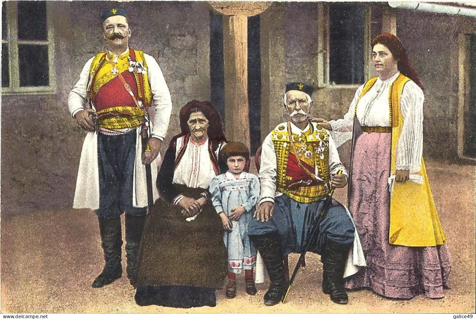 4943 CPA Montenegro - Costumes Nationales - Montenegro