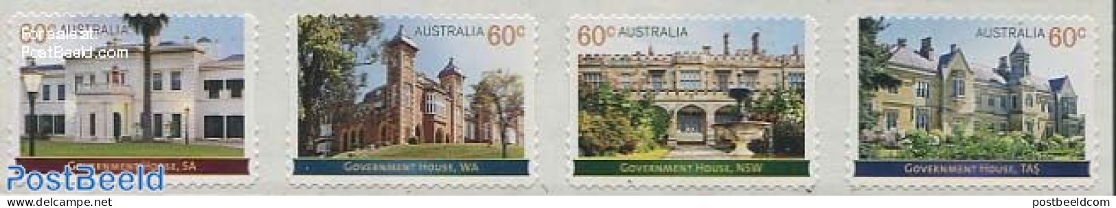 Australia 2013 Historical Architecture 4v S-a, Mint NH, Art - Architecture - Ongebruikt
