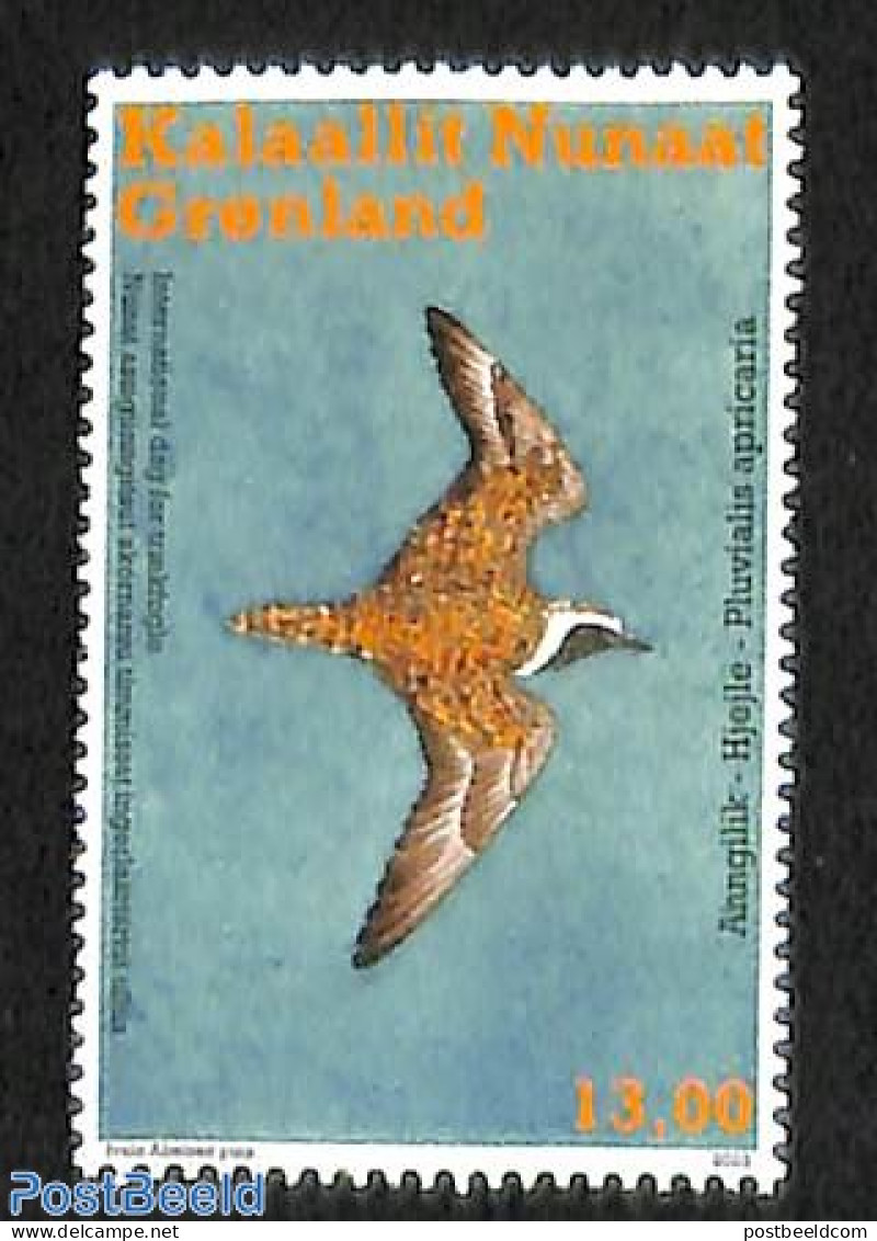 Greenland 2023 Migrating Birds 1v, Mint NH, Nature - Birds - Ungebraucht