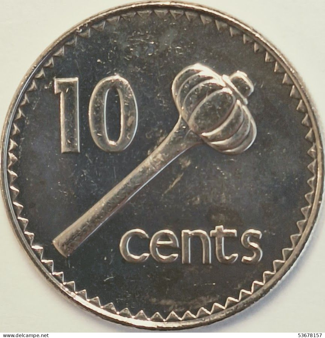 Fiji - 10 Cents 1999, KM# 52a (#3880) - Fiji