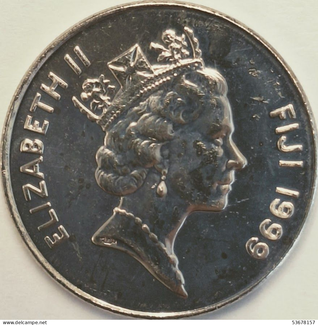 Fiji - 10 Cents 1999, KM# 52a (#3880) - Fiji