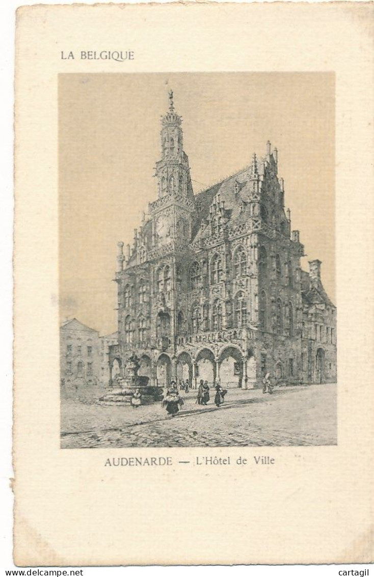 CPA (gravure )-11832-Belgique-Audenarde (Oudenaarde)-Hotel De Ville- Livraison Offerte - Oudenaarde