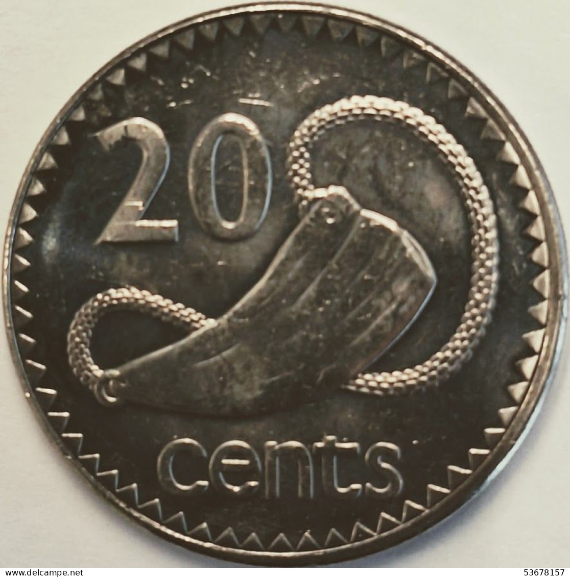Fiji - 20 Cents 2006, KM# 53a (#3881) - Fiji