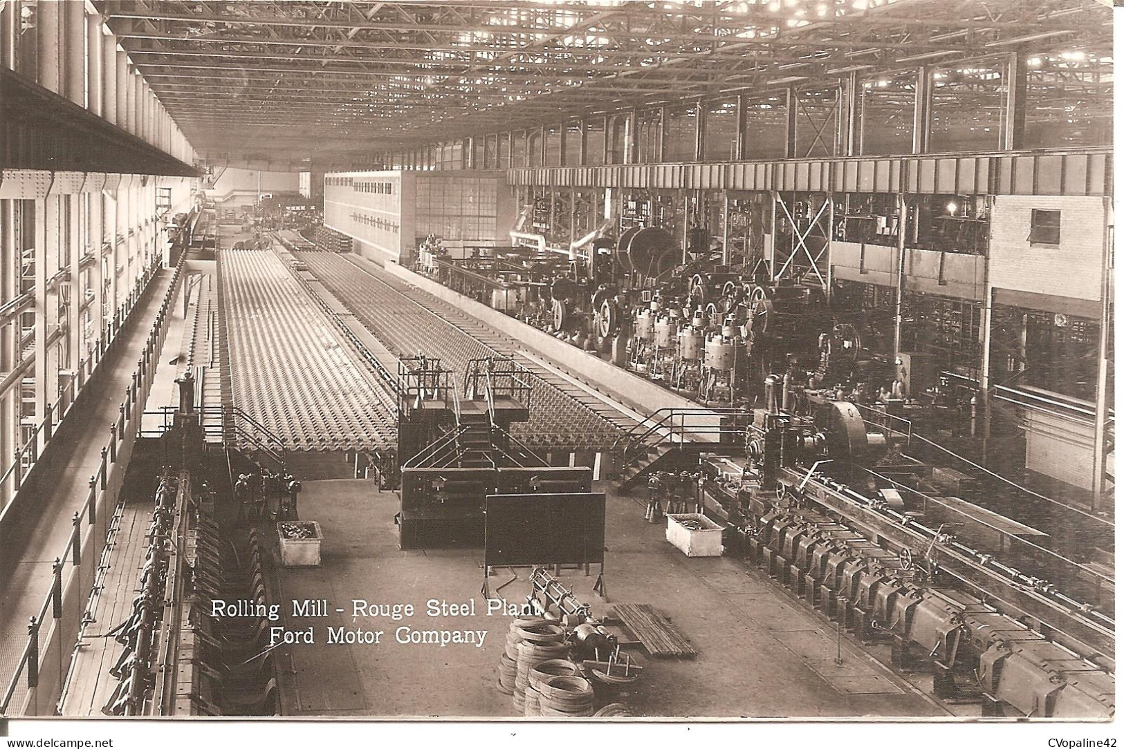 DEARNBORN (MICHIGAN) Rolling Mill - Rouge Steel Plant - FORD MOTOR COMPANY - Dearborn