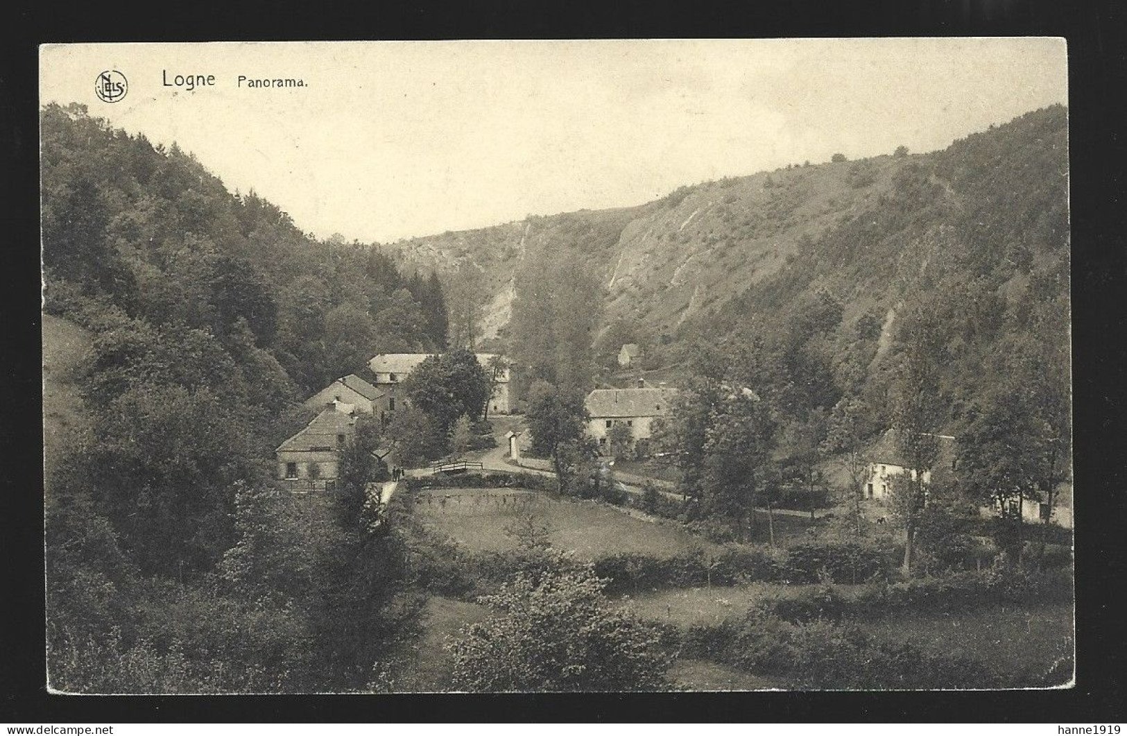 Ferrières Logne Panorama Cachet Hamoir Htje - Ferrieres