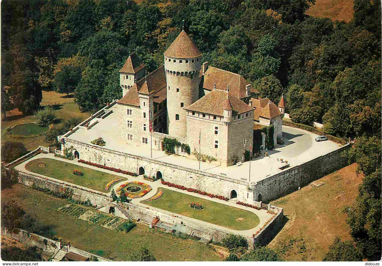 Chateaux - Château De Montrottier à Lovagny - Vue Aérienne - Haute Savoie - CPM - Carte Neuve - Voir Scans Recto-Verso - Castles