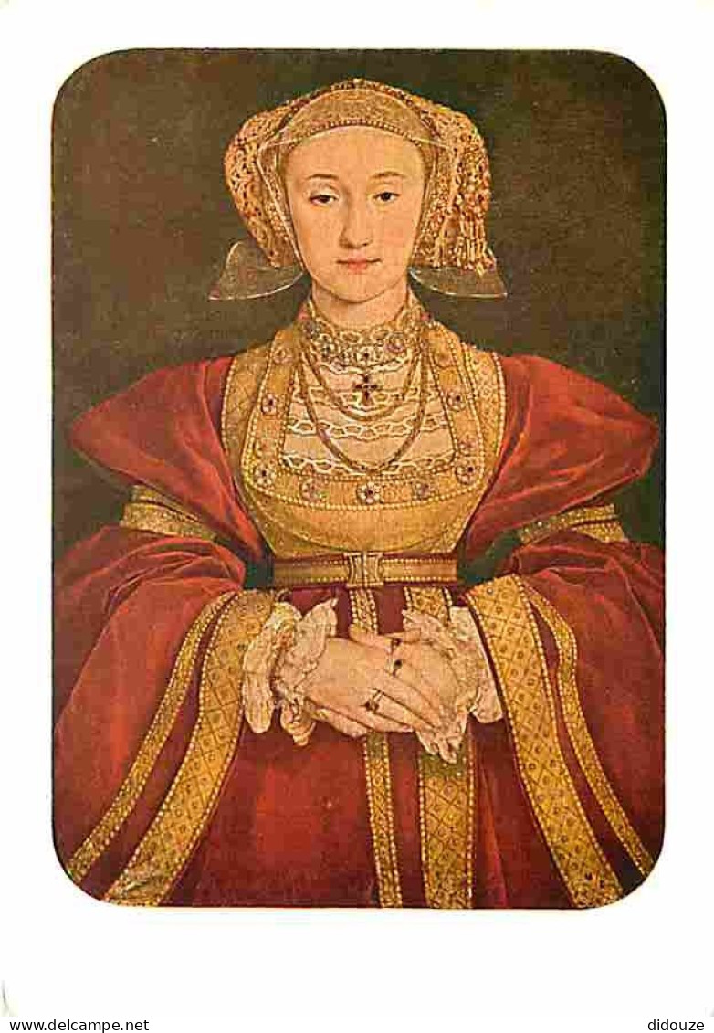 Histoire - Peinture - Portrait - Hans Holbein - Portrait D'Anne De Clèves - CPM - Voir Scans Recto-Verso - Histoire