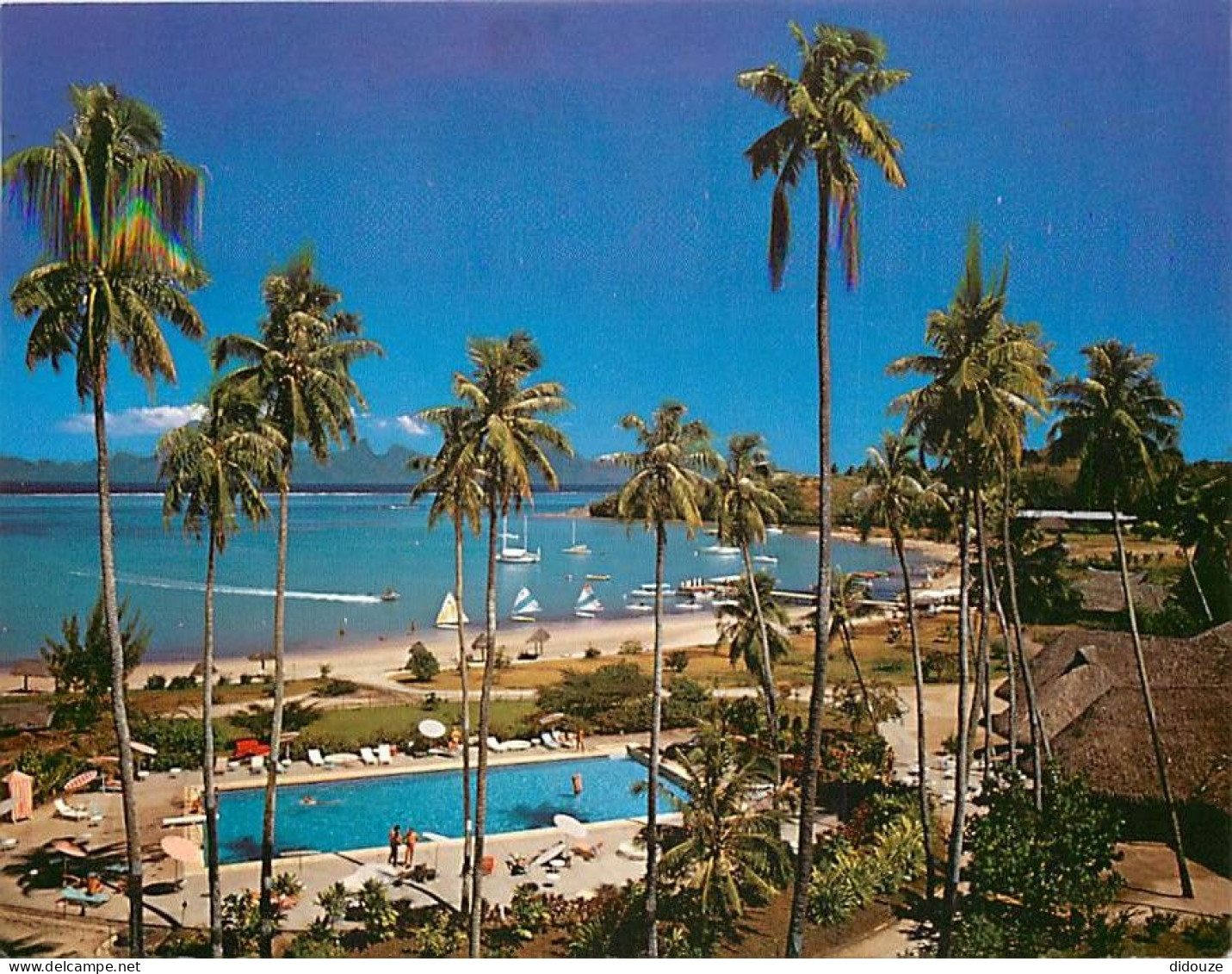 Tahiti - Papeete - Maeva Beach Hotel - Piscine - CPM - Voir Scans Recto-Verso - Tahiti