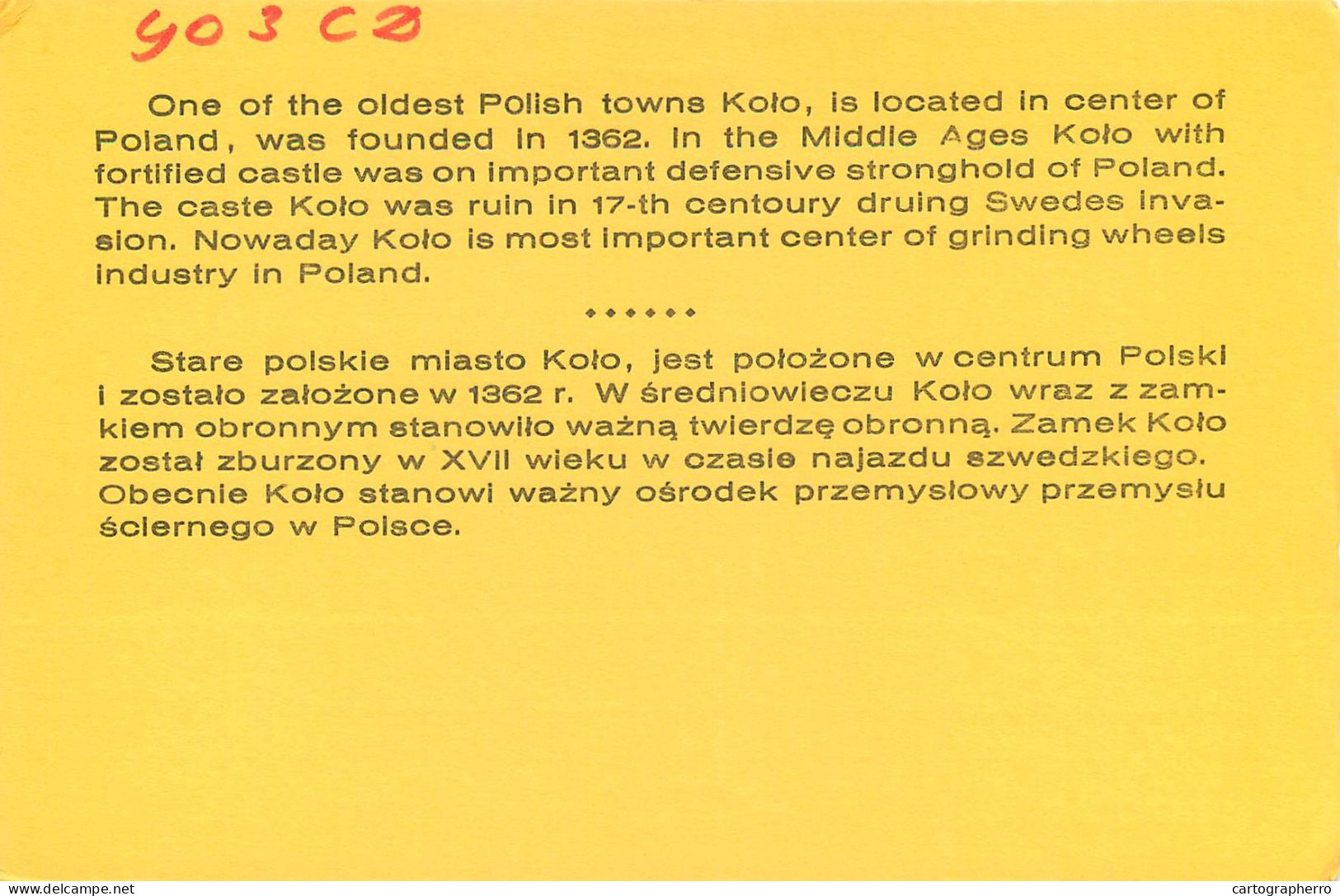 Polish Amateur Radio Station QSL Card Poland SP3MEY - Radio Amateur