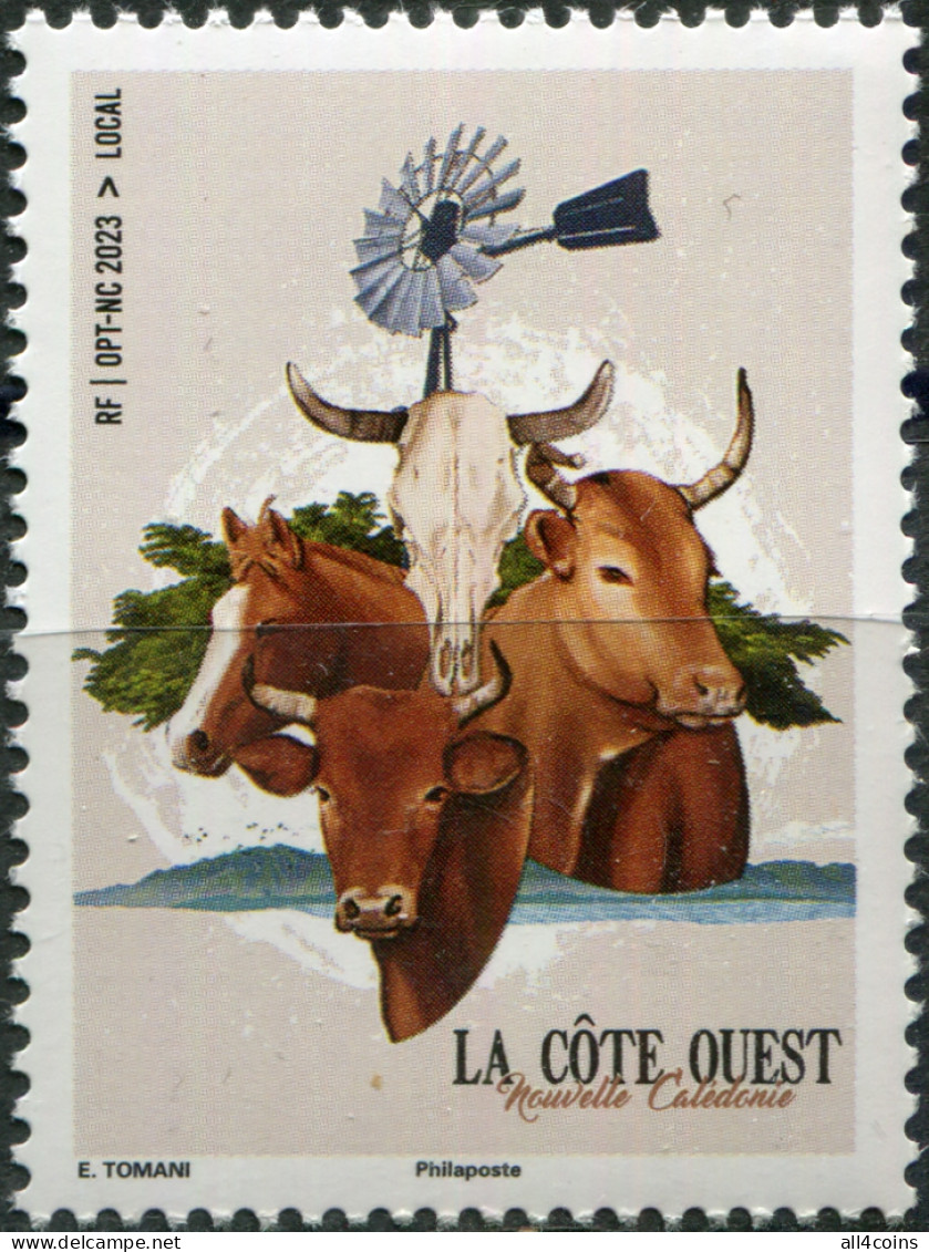 New Caledonia 2023. The West Coast (MNH OG) Stamp - Neufs