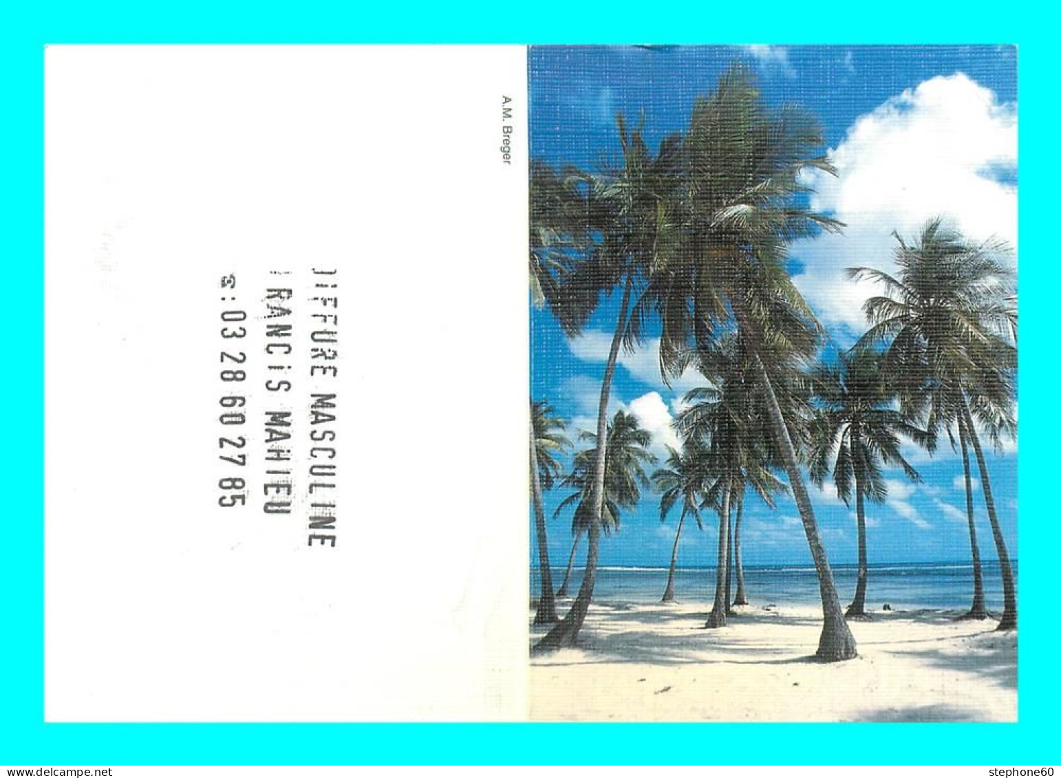 A951 / 121  Calendrier 2004 - Paysage Plage Et Palmier - Tamaño Pequeño : 2001-...