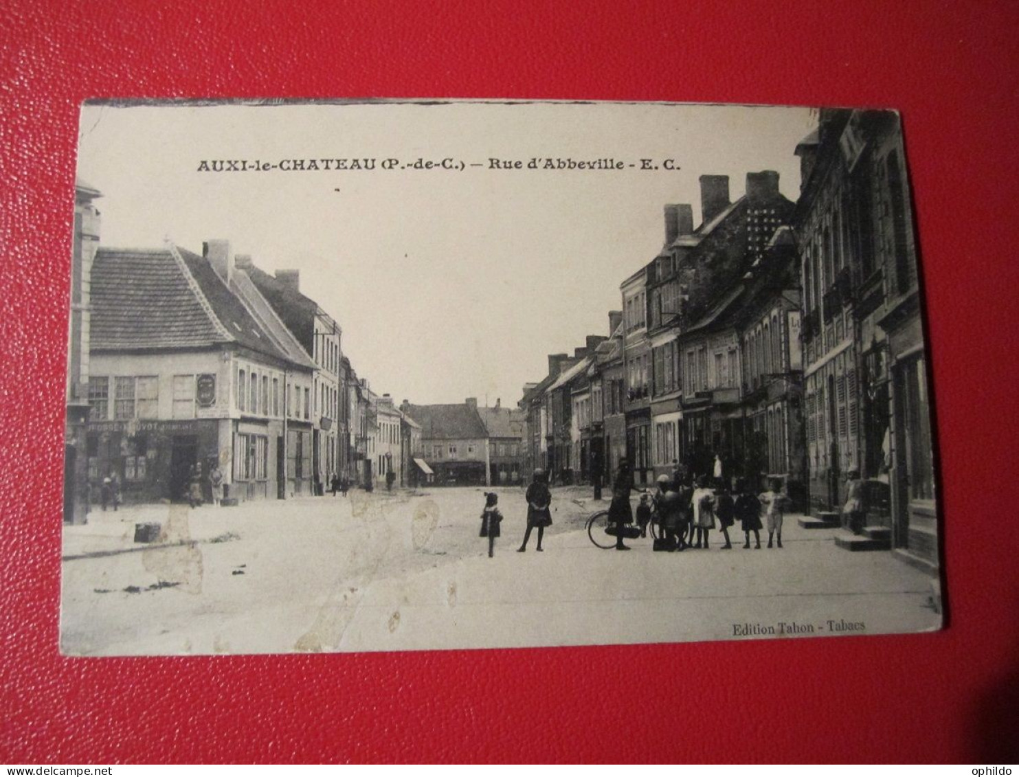 Auxi Le Chateau  Pas De Calais  Rue D'Abbeville    - Auxi Le Chateau