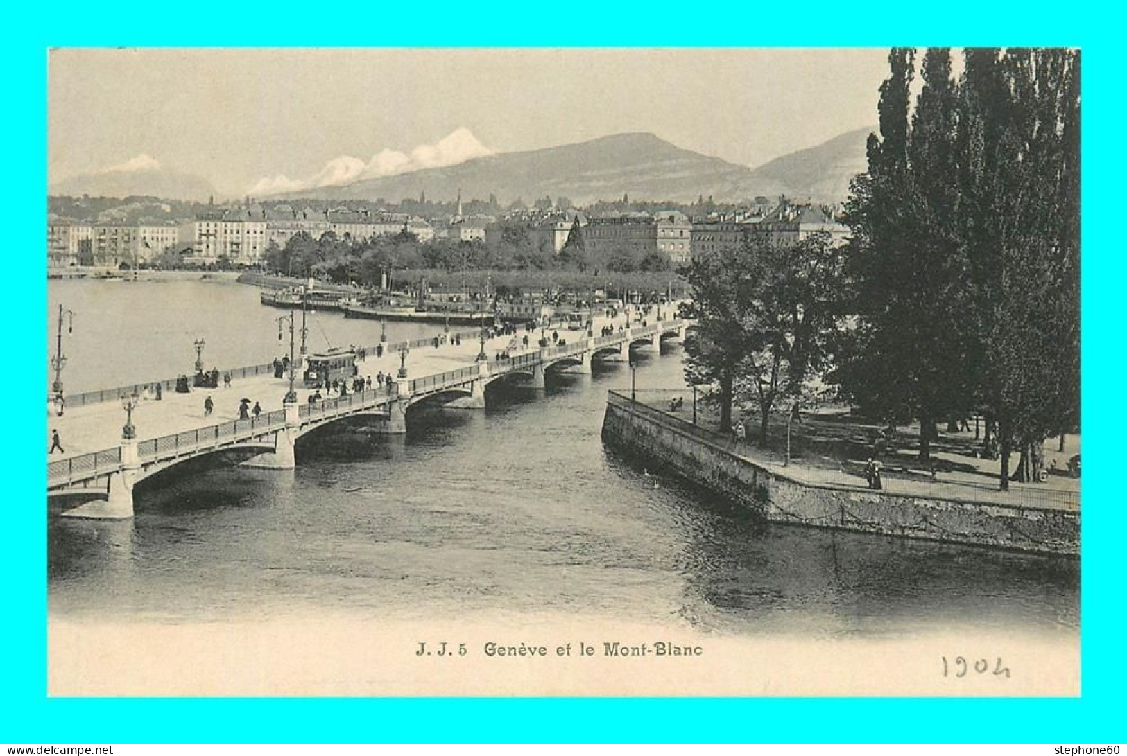 A941 / 423 Suisse GENEVE Et Le Mont Blanc - Genève