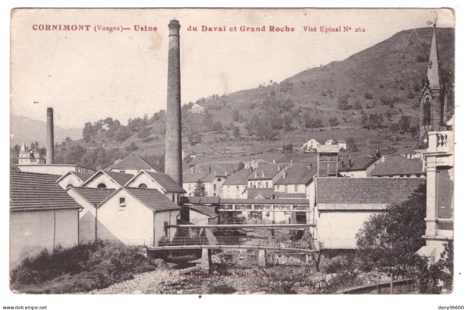 CORNIMONT - Usine Du Daval Et Grand Roche  - Cornimont