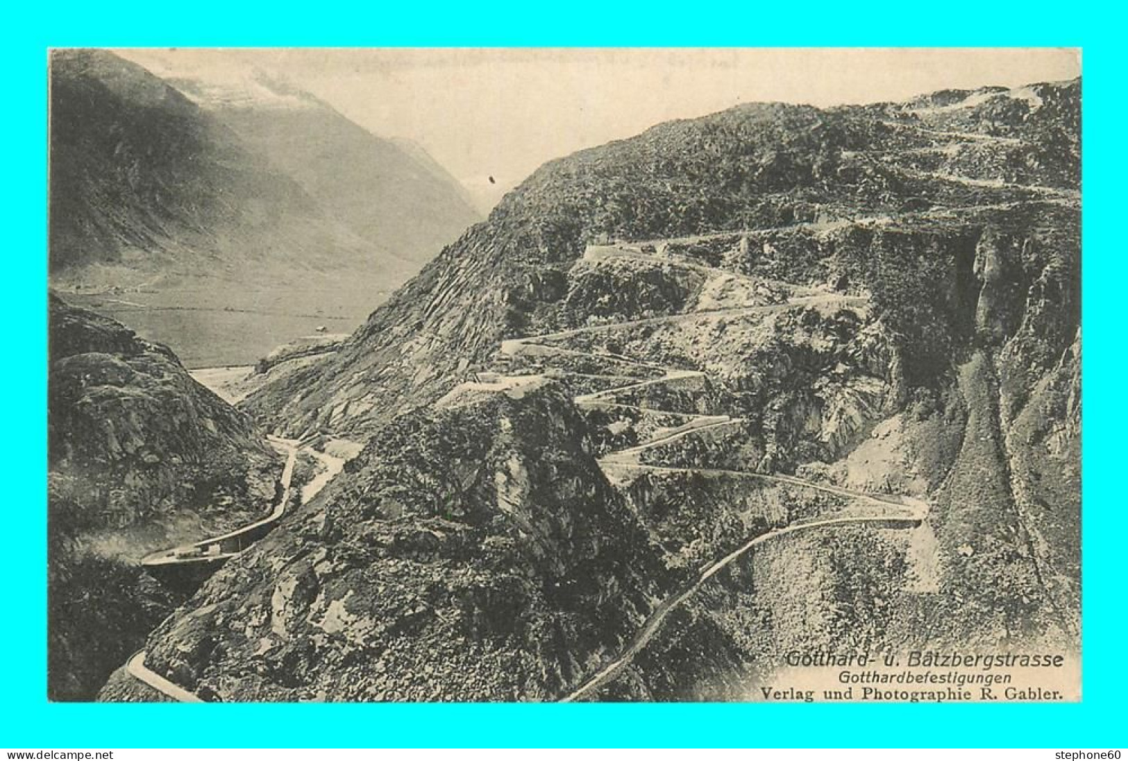 A940 / 605 Suisse Gotthard U. Batzbergstrasse - Berg