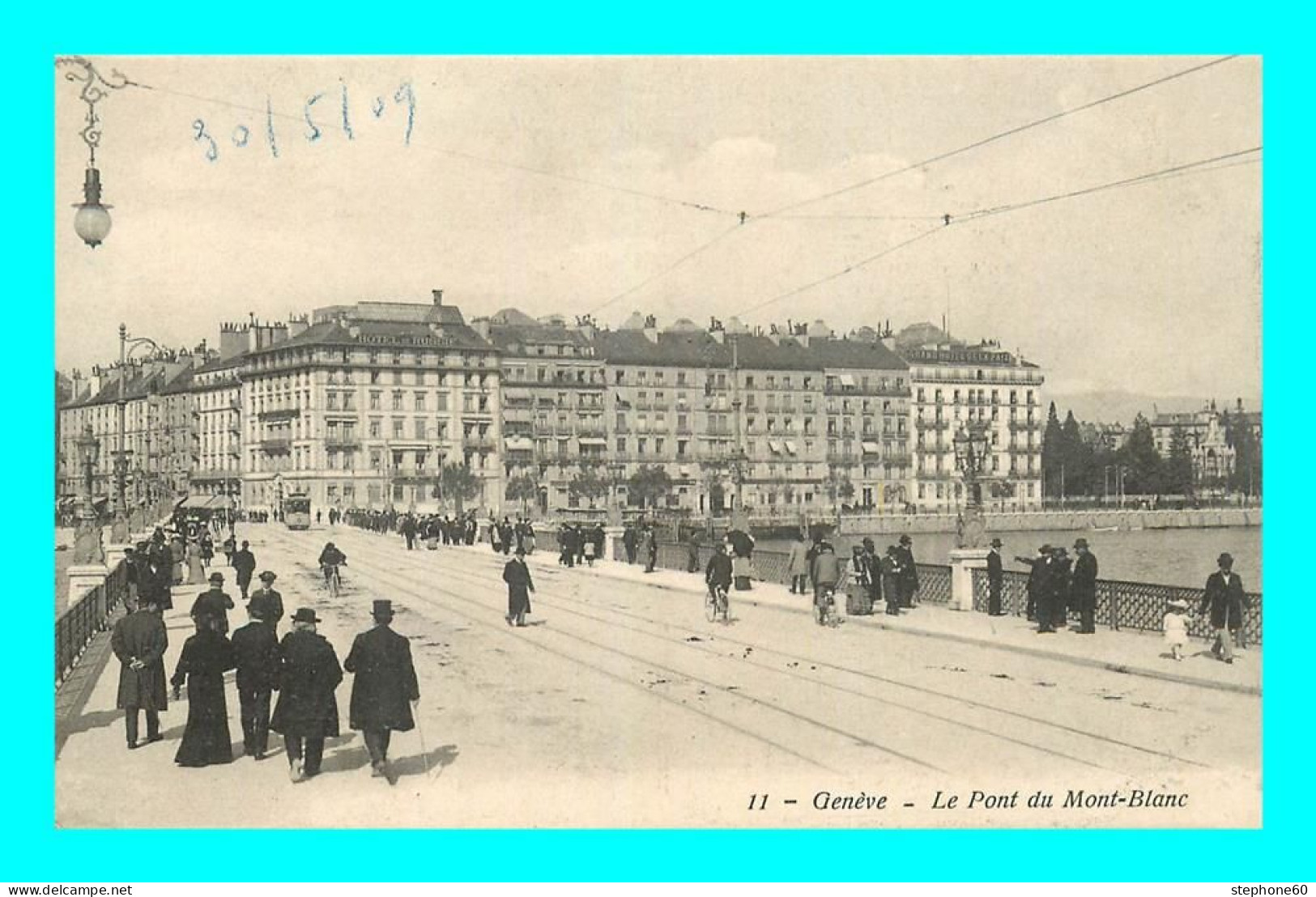 A940 / 601 Suisse GENEVE Pont Du Mont Blanc - Genève