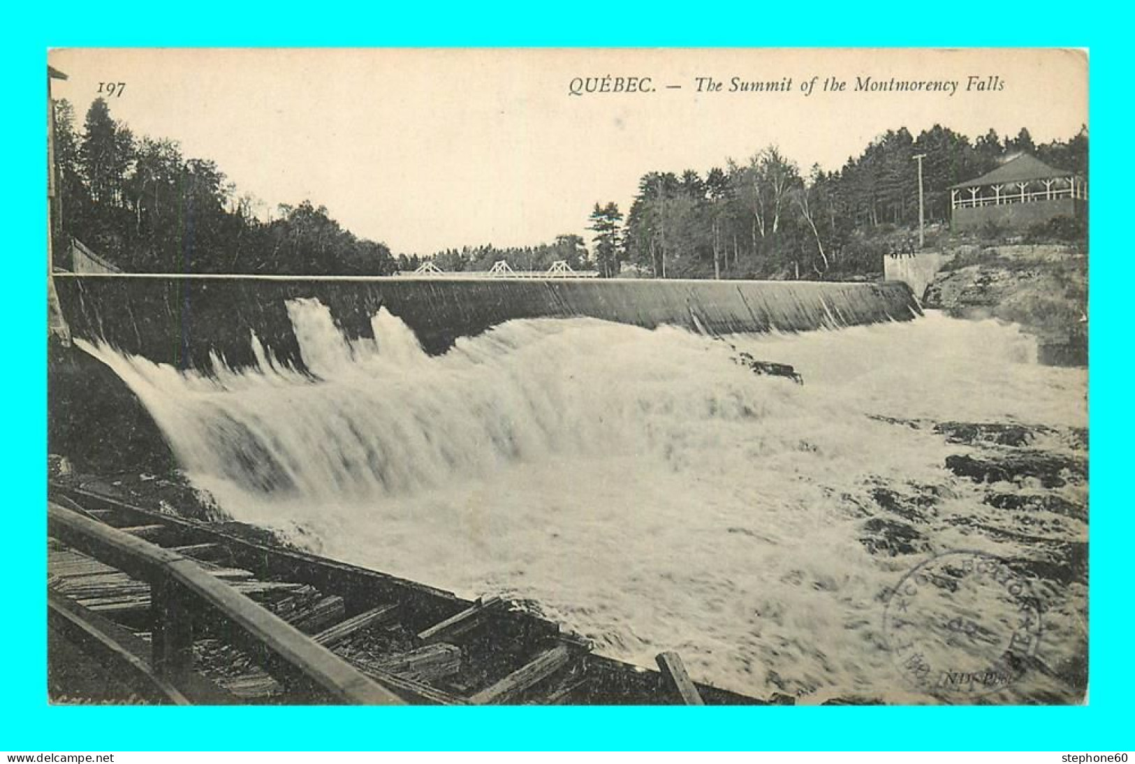 A940 / 869  QUEBEC The Summit Of The Montmorency Falls - Chutes Montmorency