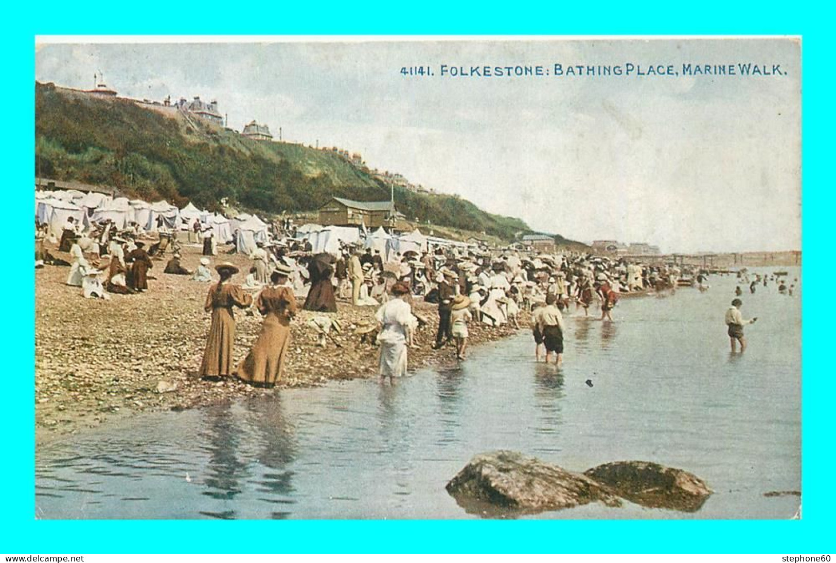 A941 / 033 FOLKESTONE Bathings Plage Marine Walk - Folkestone