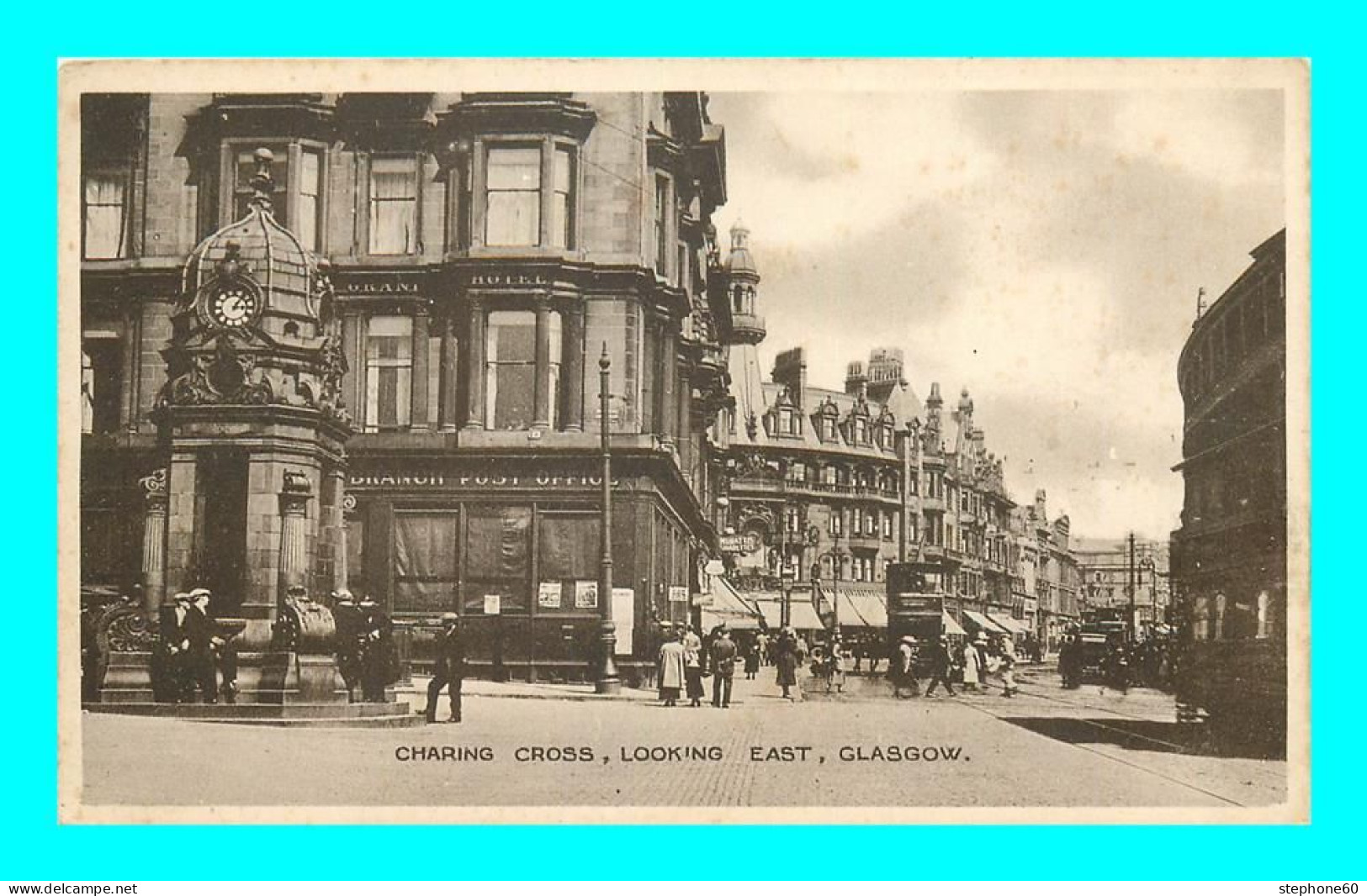 A942 / 047  GLASGOW Charing Cross Looking East - Lanarkshire / Glasgow