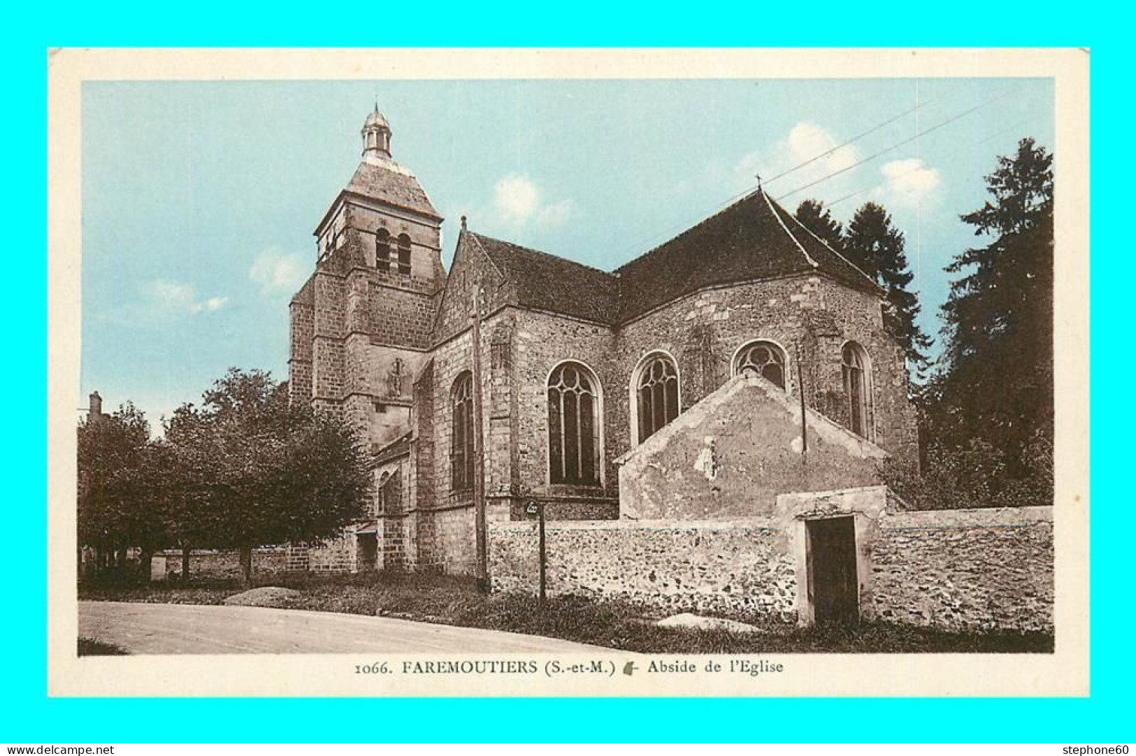 A943 / 127 77 - FAREMOUTIERS Abside De L'Eglise - Faremoutiers