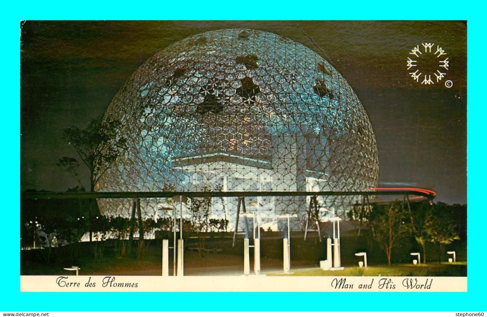 A943 / 163  Biosphere - Terre Des Hommes ( Timbre ) - Montreal