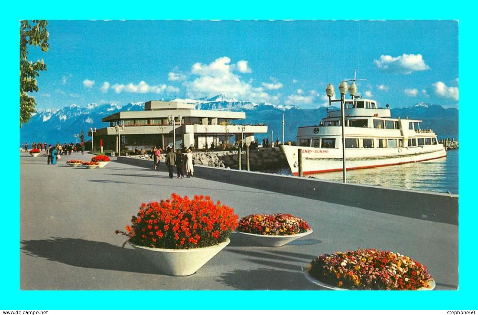 A943 / 553 Suisse ( Bateau ) Lac Léman ? - Au