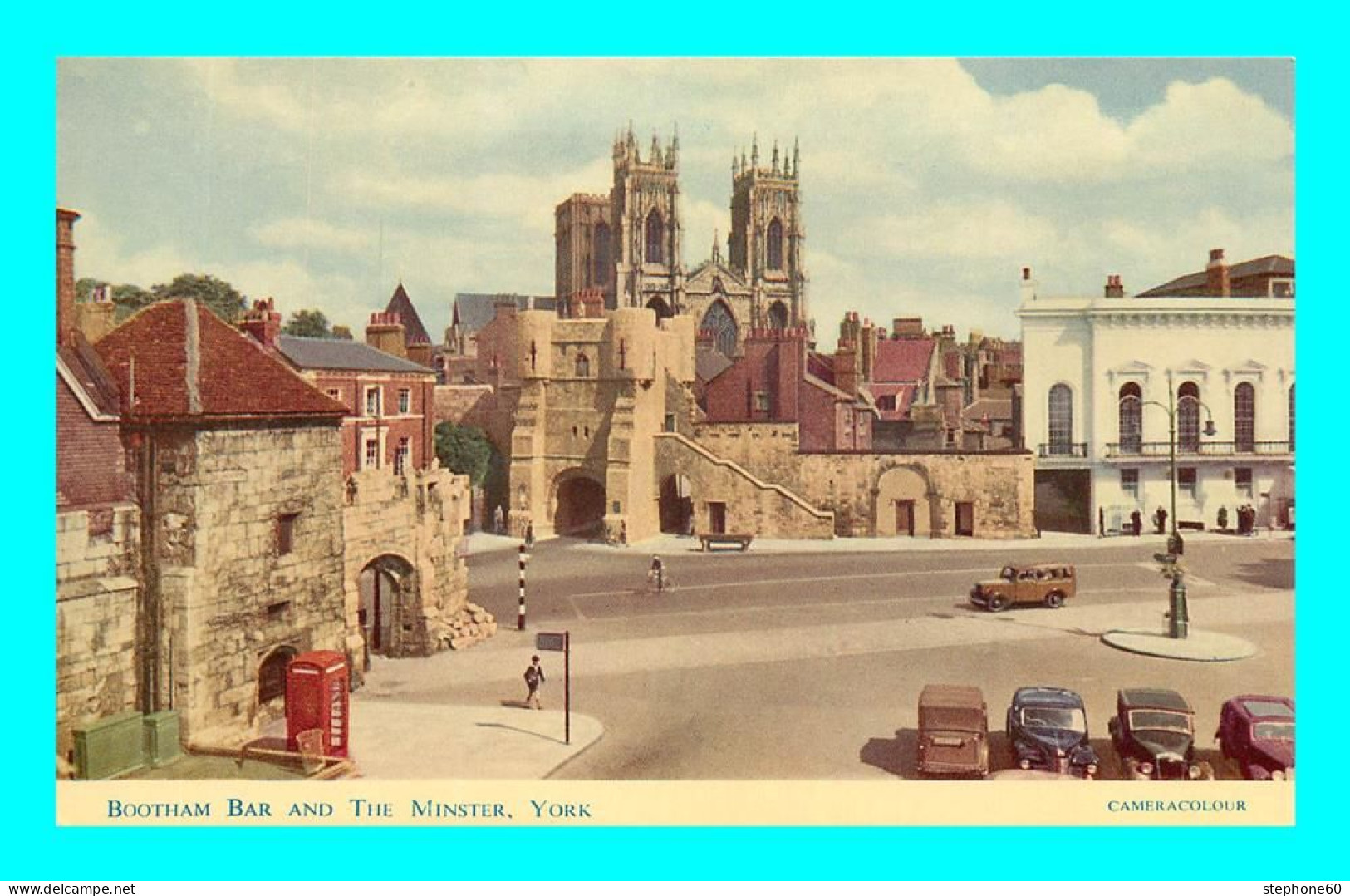 A944 / 705 YORK Bootham Bar And The Minster - York