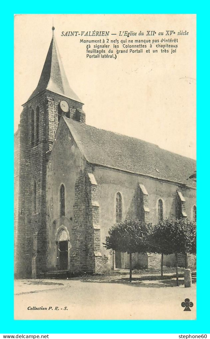 A944 / 879 89 - SAINT VALERIEN Eglise - Saint Valerien