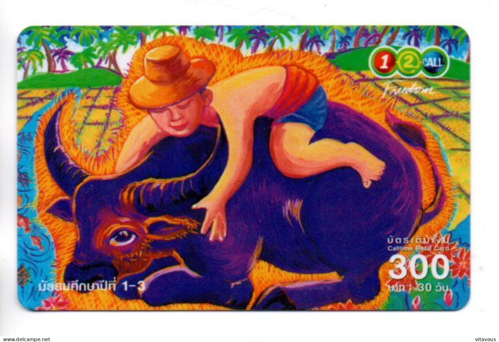 Peinture Carte Prépayée Thaïlande Phonecard  (K 84) - Thaïlande