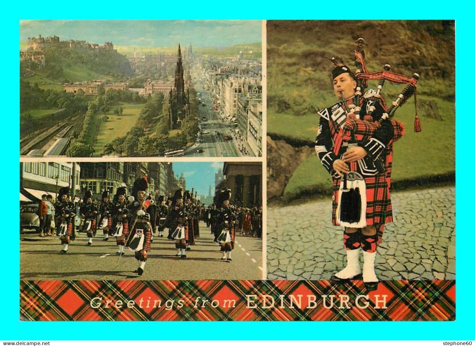 A947 / 261  EDINBURGH Multivues ( Folklore ) - Midlothian/ Edinburgh