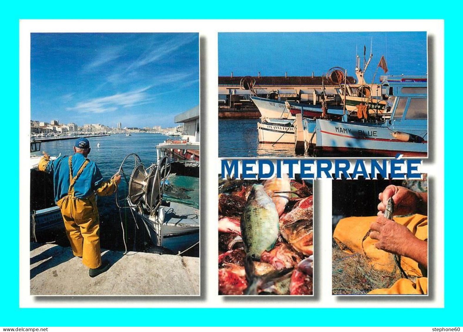 A950 / 251  Mediterrannee - La Grande Bleue ( Peche - Pecheur ) - Pêche