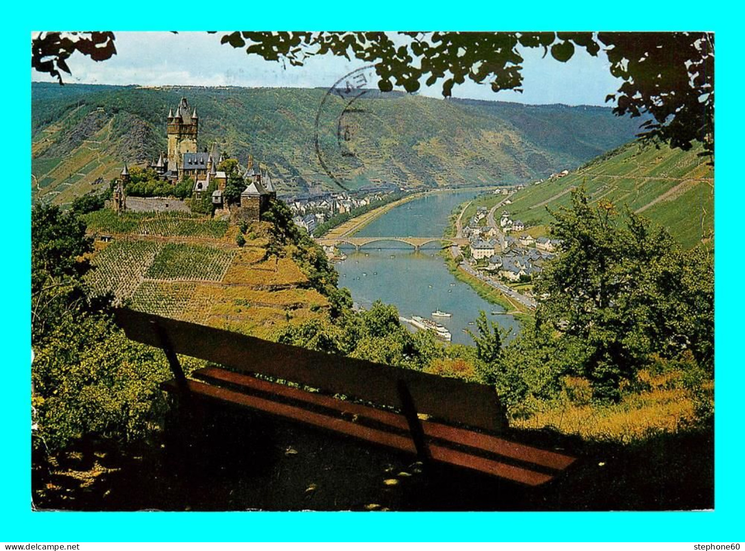 A950 / 385 COCHEM Am Der Mosel Mit Burg Cochem - Cochem